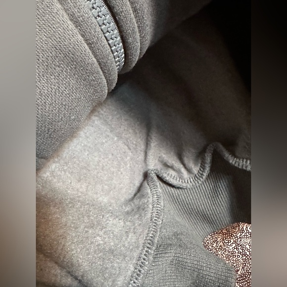 Comfrt Unisex Cloud Zip-Up Hoodie Color Gray Size Large - Picture 8 of 14